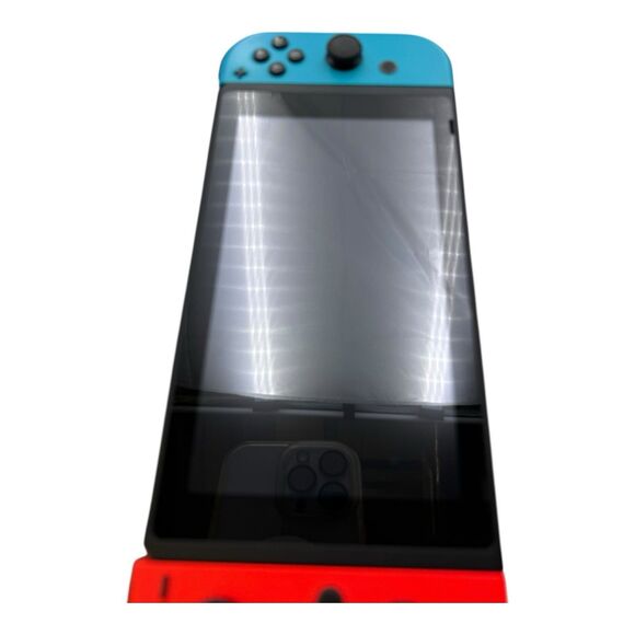 Nintendo Switch with Neon Blue and Neon Red Joy-Con (HAC-001-01) - Picture 6 of 8